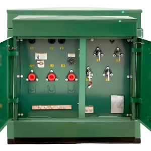 Transformador Tipo Pedestal Anillo 75KVA 13200Y/7620V - 220Y/127V Estrella-Estrella