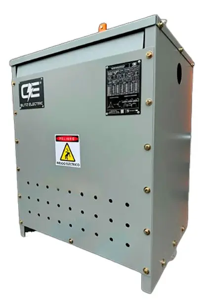 Transformador Tipo Seco Trifásico Elevador 75 kVA Factor K20 – Blitz Electric