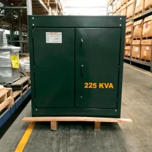 Transformador tipo pedestal trifasico 225KVA Clase 15KV