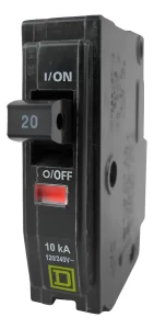 Interruptor Termomagnético 1 Polo 20 A Square D