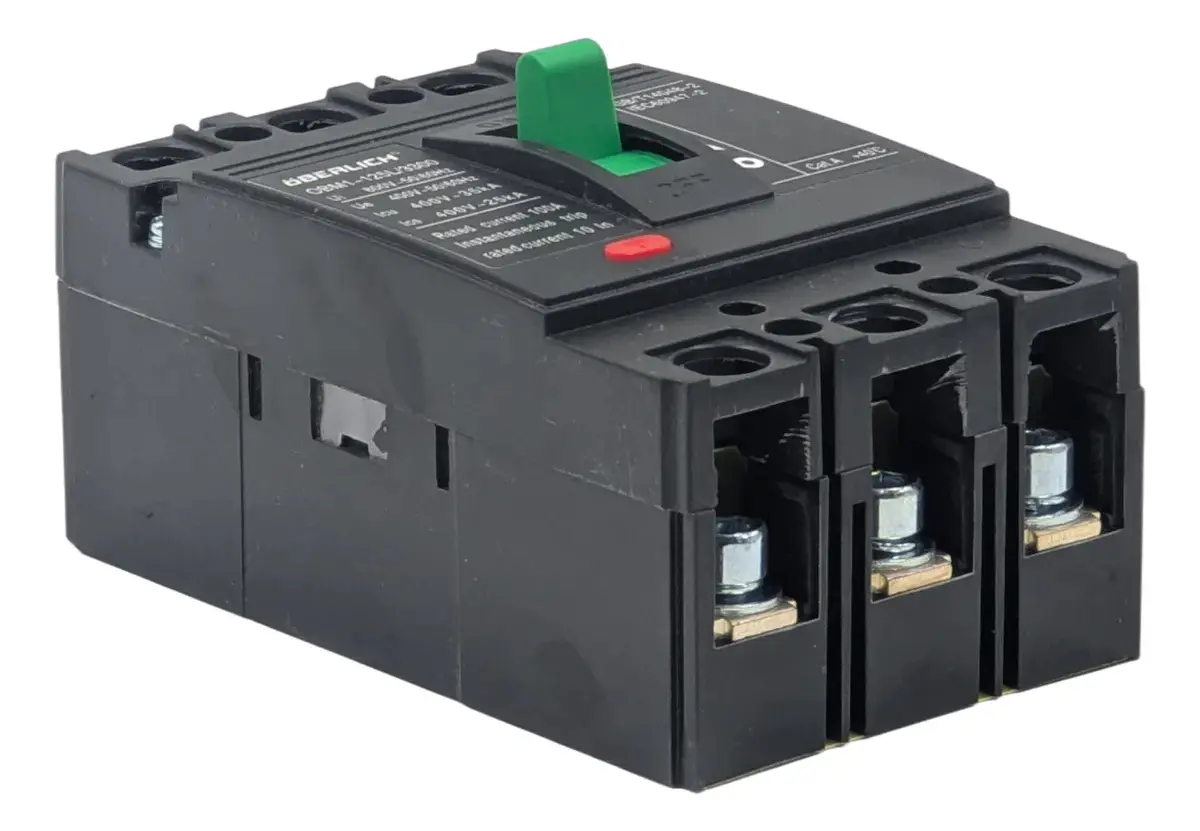 Interruptor Termomagnético OBERLICH 100A 400V/480V (OBM1-125L/3300) - Imagen 2